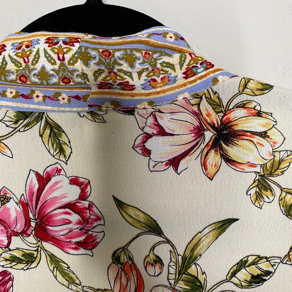 EUC! Anthro Floral Kimono OS - Picture 9 of 11